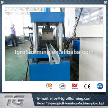 high quality cheap supermarket shelves standing pillar roll forming machine made in China